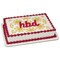 HBD Edible Icing Sheets- Assorted Image Cake Toppers-Frosting Sheets- Cookies- Cupcake Toppers